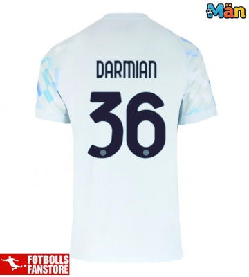 Inter Milan Matteo Darmian #36 Bortatröja 2025-26 Kortärmad